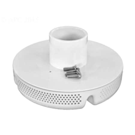 Waterway Plastics WW6408210V 6 In. Ultra Suction With 2 In. Equalizer Fitting; White